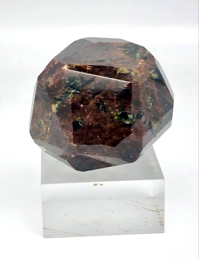 220 Grams Hessonite Garnet Crystal (1 of 2)