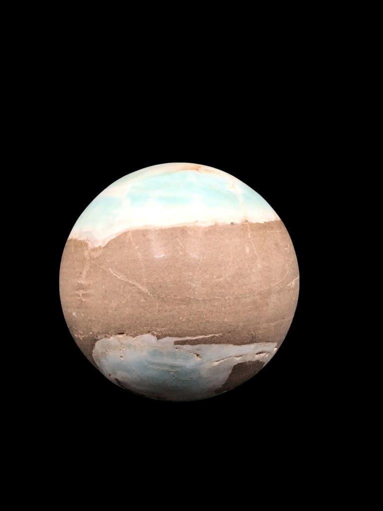 Multi Color Aragonite Healing Sphere 450G: Multi Color Aragonite Healing Sphere 450G Shipping: $45.00. Shipping rates are determined by Parcel weight and destination.