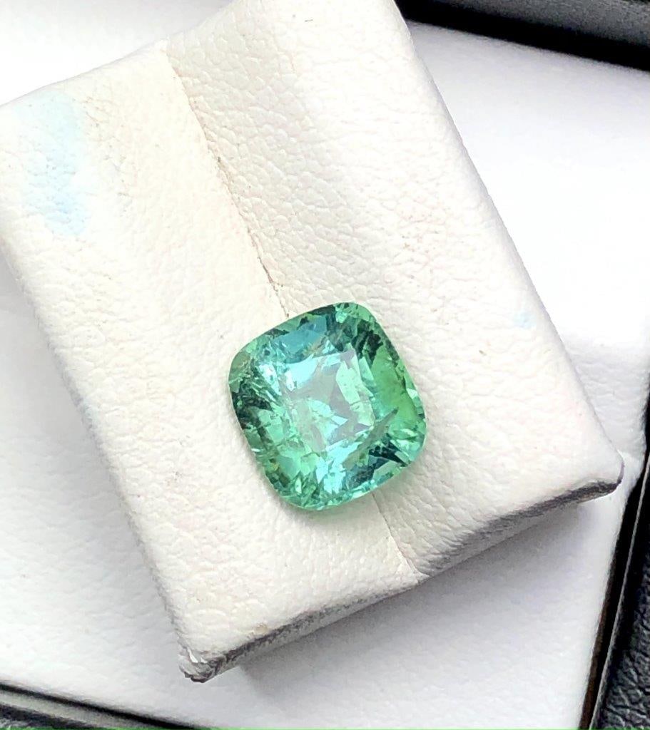 Very Fine Quality Natural Lagoon Tourmaline - 2.10 Carats - 8X7X5 mm: Very Fine Quality Natural Lagoon Tourmaline - 2.10 Carats - 8X7X5 mm FREE SHIPPING: