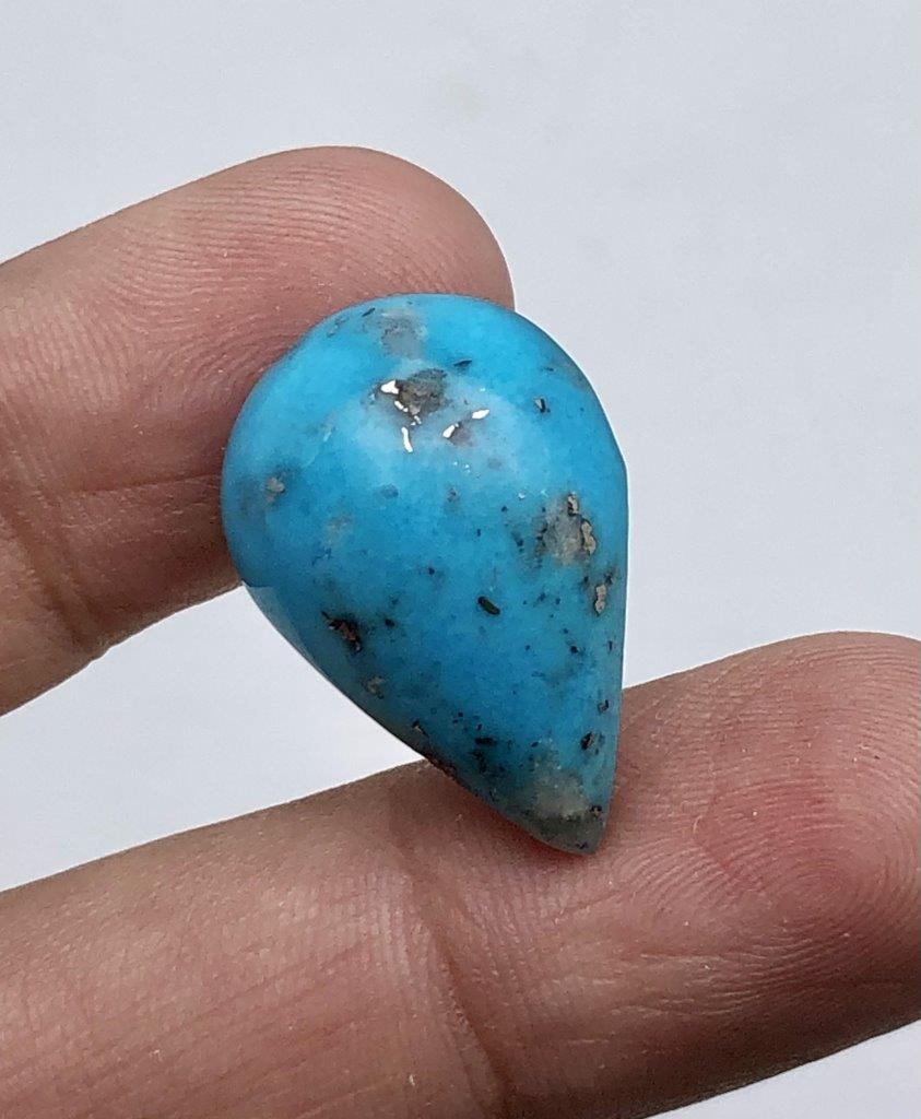 22.70 Carats Top Grade Turquoise Gemstone - 25X17X10 mm: 22.70 Carats Top Grade Turquoise Gemstone - 25X17X10 mm FREE SHIPPING: