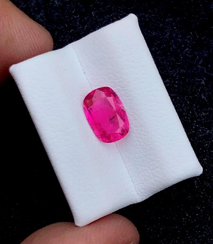 Natural Rubelite Tourmaline - 1.05 Carats - 8X6X3 mm: Natural Rubelite Tourmaline - 1.05 Carats - 8X6X3 mmShipping Rate: FREE SHIPPINGshipping rates are FREE WORLDWIDECombined shipping: We offer combine shipping on multiple items purchased to reduce ship