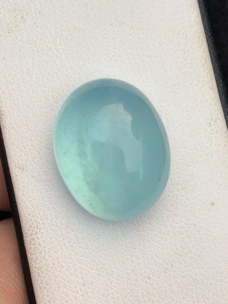 23.90 carats, Top Quality Fine Aquamarine Cab - 19X15X10 mm: 23.90 carats, Top Quality Fine Aquamarine Cab - 19X15X10 mm Shipping Rate: FREE SHIPPINGshipping rates are FREE WORLDWIDECombined shipping: We offer combine shipping on multiple items purchased to red