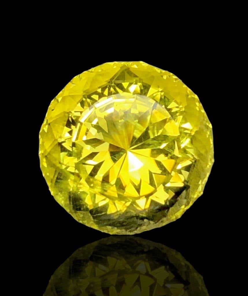 Top Grade Round Citrine Quartz - 21.65 Grams - 18X18X14 mm (1 of 5)