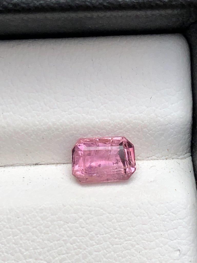 0.85 Carats Pink Tourmaline From Afghanistan - 6X4X3 mm: 0.85 Carats Pink Tourmaline From Afghanistan - 6X4X3 mm Shipping: