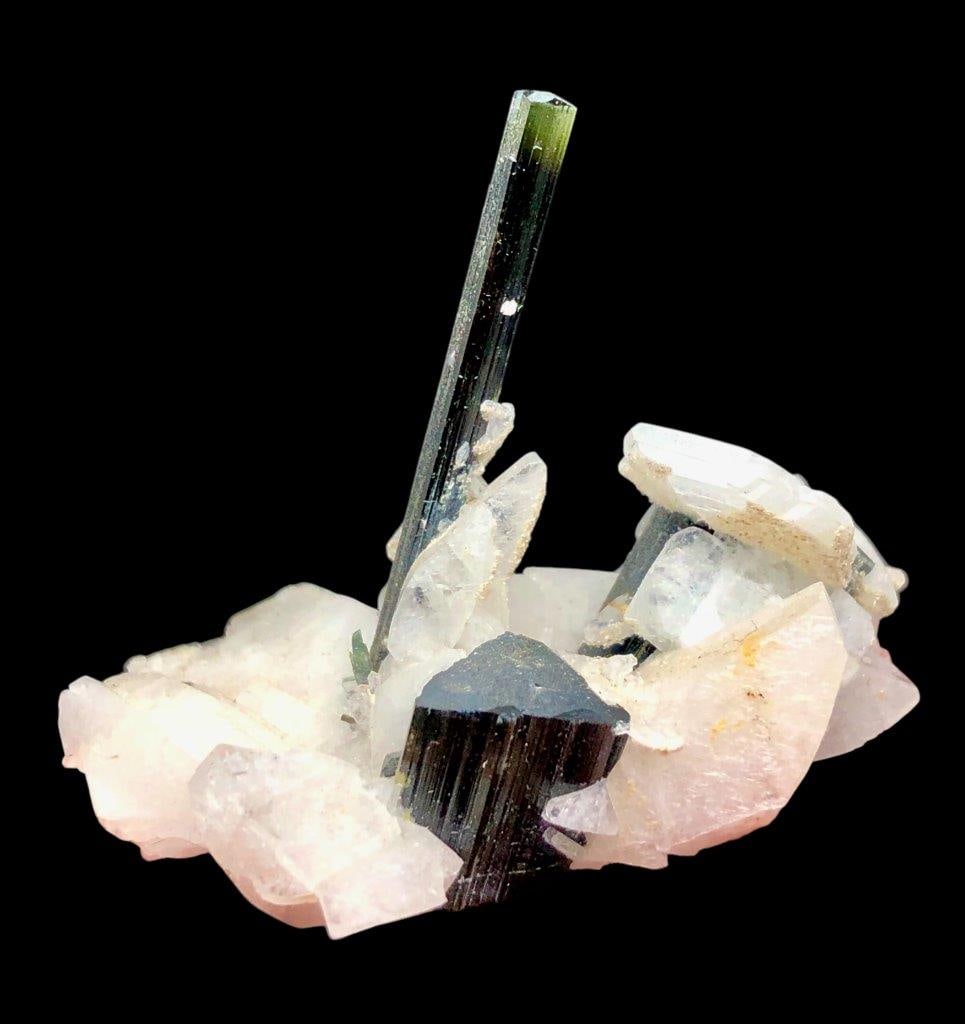 Beautiful Green Cap Tourmaline Combine With Elbaite From Astaknala - 24.42 Grams - 43X47X21 mm: Beautiful Green Cap Tourmaline Combine With Elbaite From Astaknala - 24.42 Grams - 43X47X21 mm Shipping Rate: $20.00 .shipping rates are determined by Parcel weight and destination.Combined shipping: