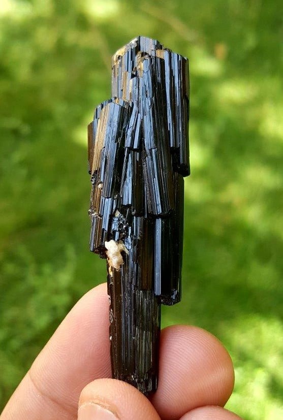 Black Tourmaline Schrol Crystal - 29.74 Grams: Black Tourmaline Schrol Crystal - 29.74 GramsShipping Rate: $23.00 .shipping rates are determined by Parcel weight and destination.Combined shipping: We offer combine shipping on multiple items purcha