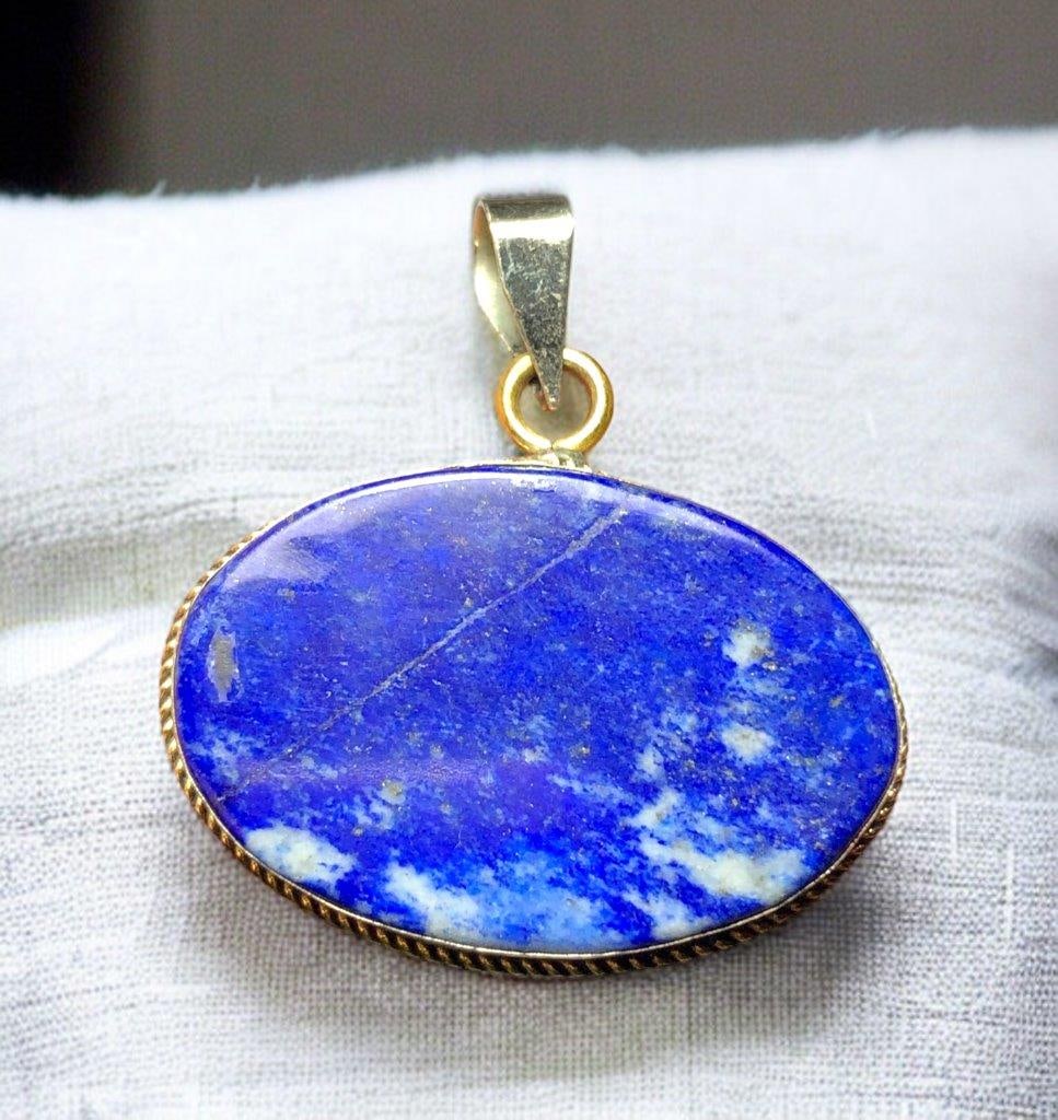 Lapis Pendant Healing Jewelry: Lapis Pendant Healing Jewelry Shipping: