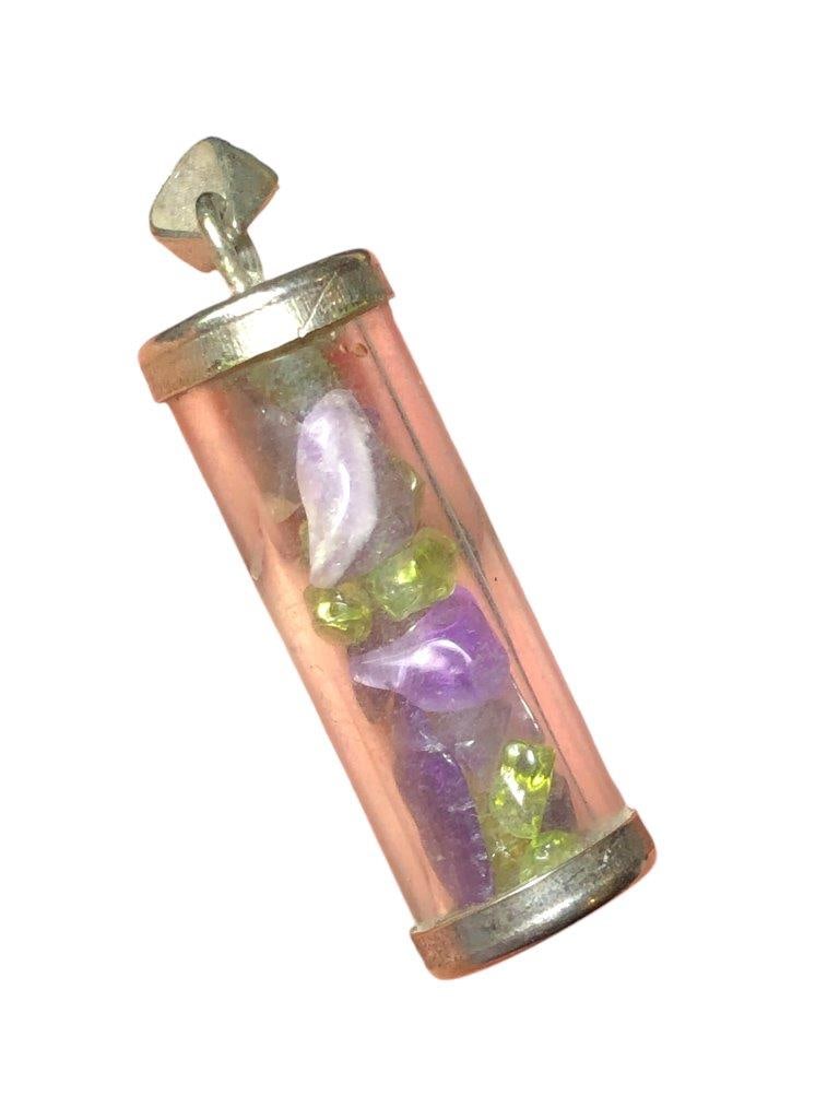 Unique Flourite Crystals Pendant: Unique Flourite Crystals Pendant Shipping: