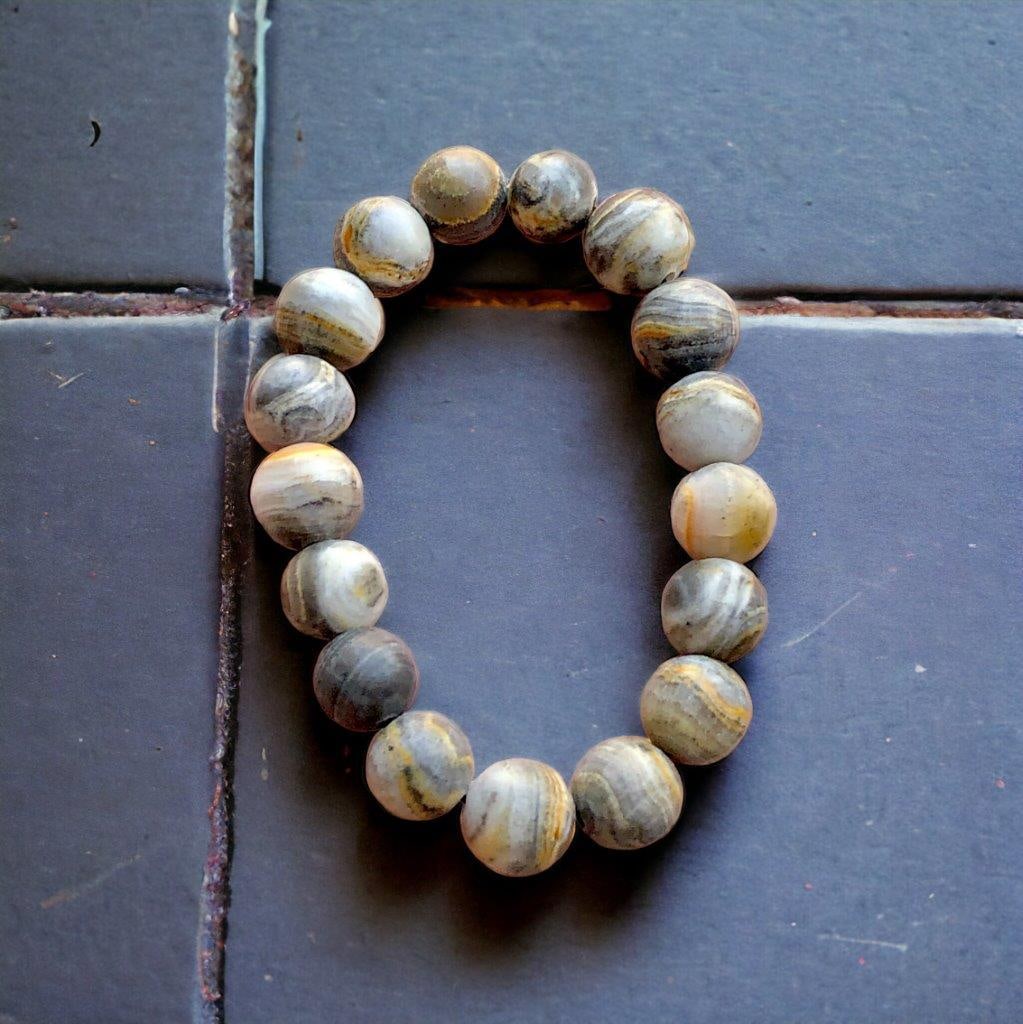 Multi Color Beautiful Calcite Beaded Bracelet: Multi Color Beautiful Calcite Beaded Bracelet Shipping: