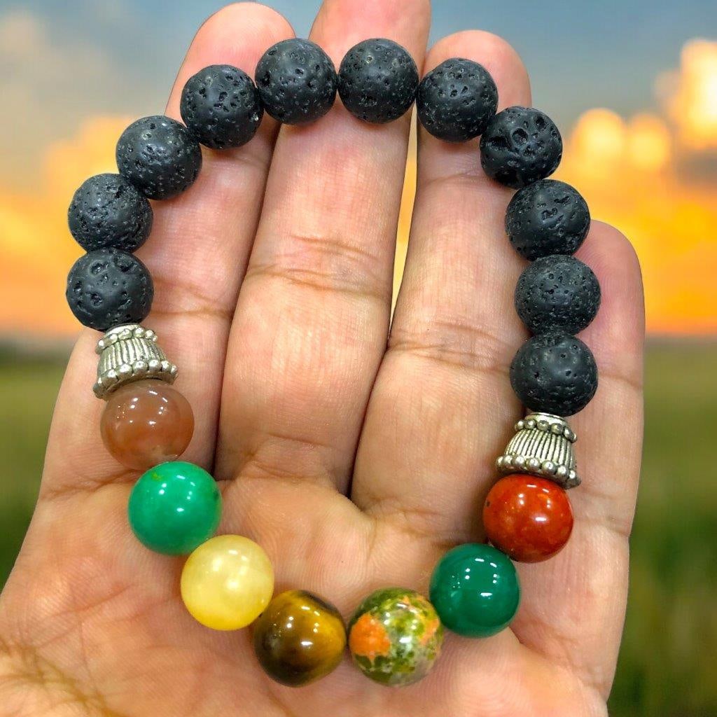 Mix Variety Stone Amazing Design Healing Bracelet: Mix Variety Stone Amazing Design Healing Bracelet Shipping: