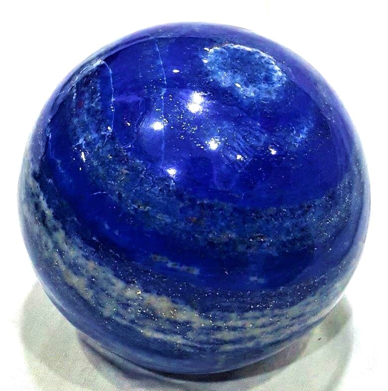 Royal Blue Lapis Lazuli Sphere - 1000 Grams: Royal Blue Lapis Lazuli Sphere - 1000 GramsShipping Rate: $75.00 .shipping rates are determined by Parcel weight and destination.Combined shipping: We offer combine shipping on multiple items purchase