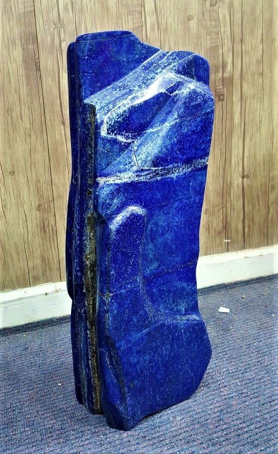 AAA Natural Royal Blue Lapis Lazuli Tumble - 18.8 KG: AAA Natural Royal Blue Lapis Lazuli Standing Tumble - 18.8 KGshipping rates are determined by Parcel weight and destination.Combined shipping: We offer combine shipping on multiple items purchased to