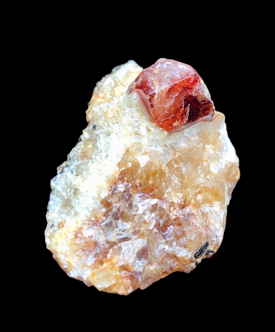 Natural Zircon Crystal on Matrix - 55 Grams: Natural Zircon Crystal on Matrix - 55 GramsShipping Rate: $20.00 .shipping rates are determined by Parcel weight and destination.Combined shipping: We offer combine shipping on multiple items purchase