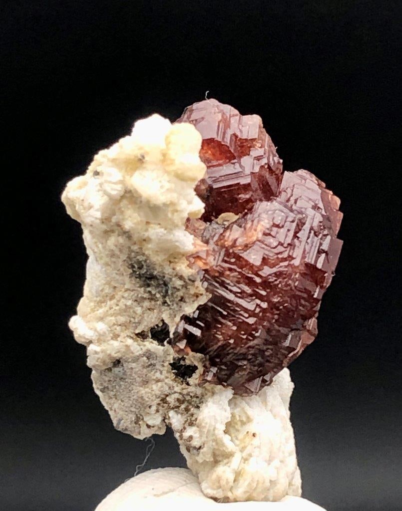 Beautiful Garnet Crystal On Matrix With Mica - 8 Grams - 30X28X20 mm: Beautiful Garnet Crystal On Matrix With Mica - 8 Grams - 30X28X20 mm Shipping Rate: 23$ WorldWideshipping rates are determined by Parcel weight and destination.Combined shipping: We offer combine ship