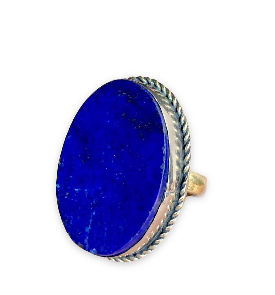 Turk?sh Handmade Lapis Ring: Turk?sh Handmade Lapis RingFREE SHIPPING Shipping rates are determined by Parcel weight and destination.