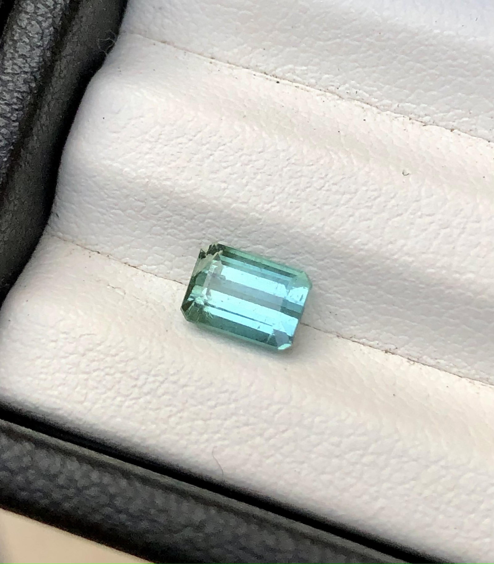 Pretty Blue Tourmaline Gemstone - 1.10 Carats - 7X5X4 mm: Pretty Blue Tourmaline Gemstone - 1.10 Carats - 7X5X4 mm FREE SHIPPING: