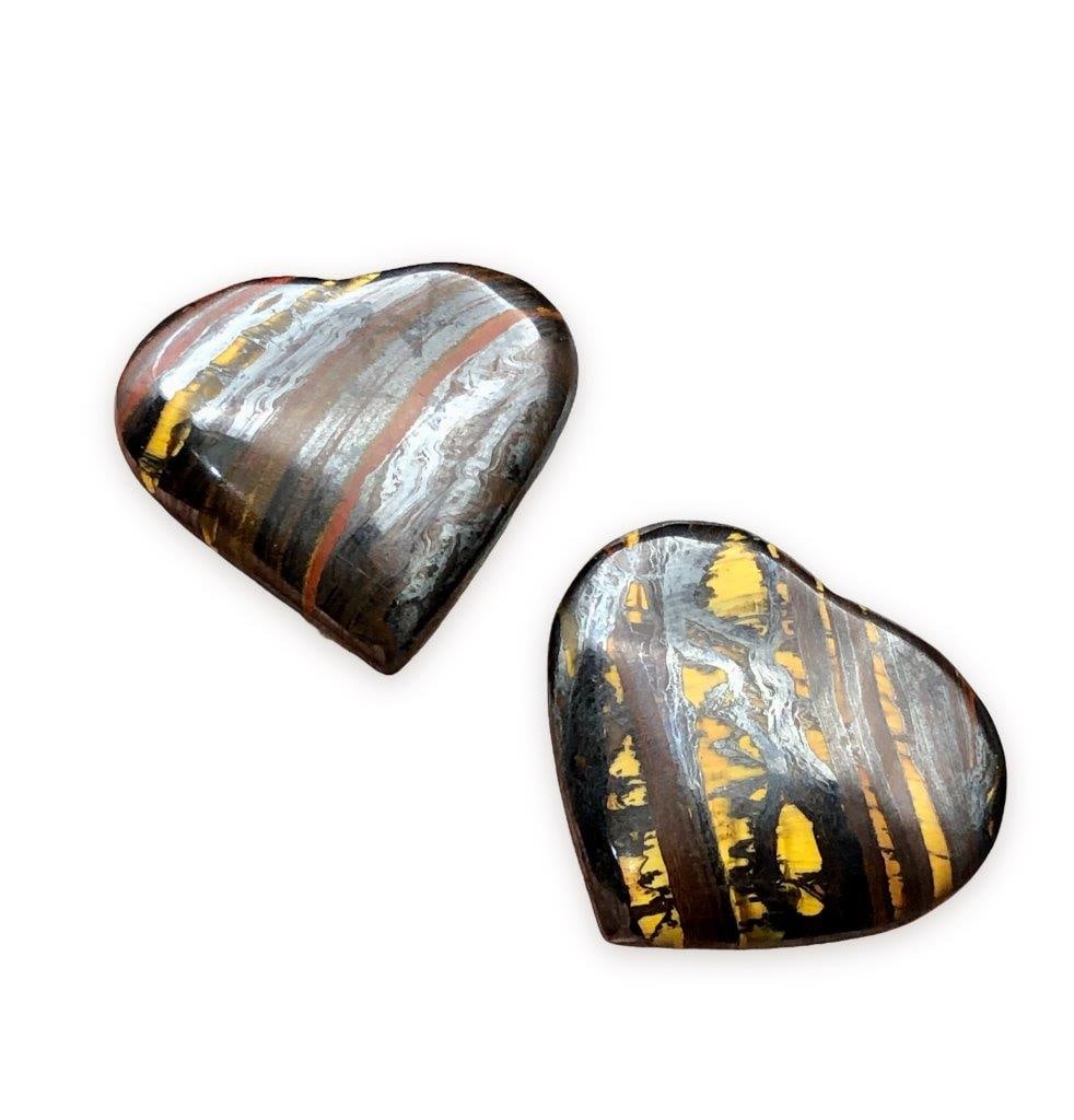 AAA Quality tiger’s eye heart (1 of 3)