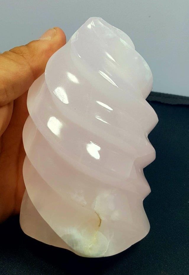 Pink Calcite Flame - 538.2Grams (1 of 2)