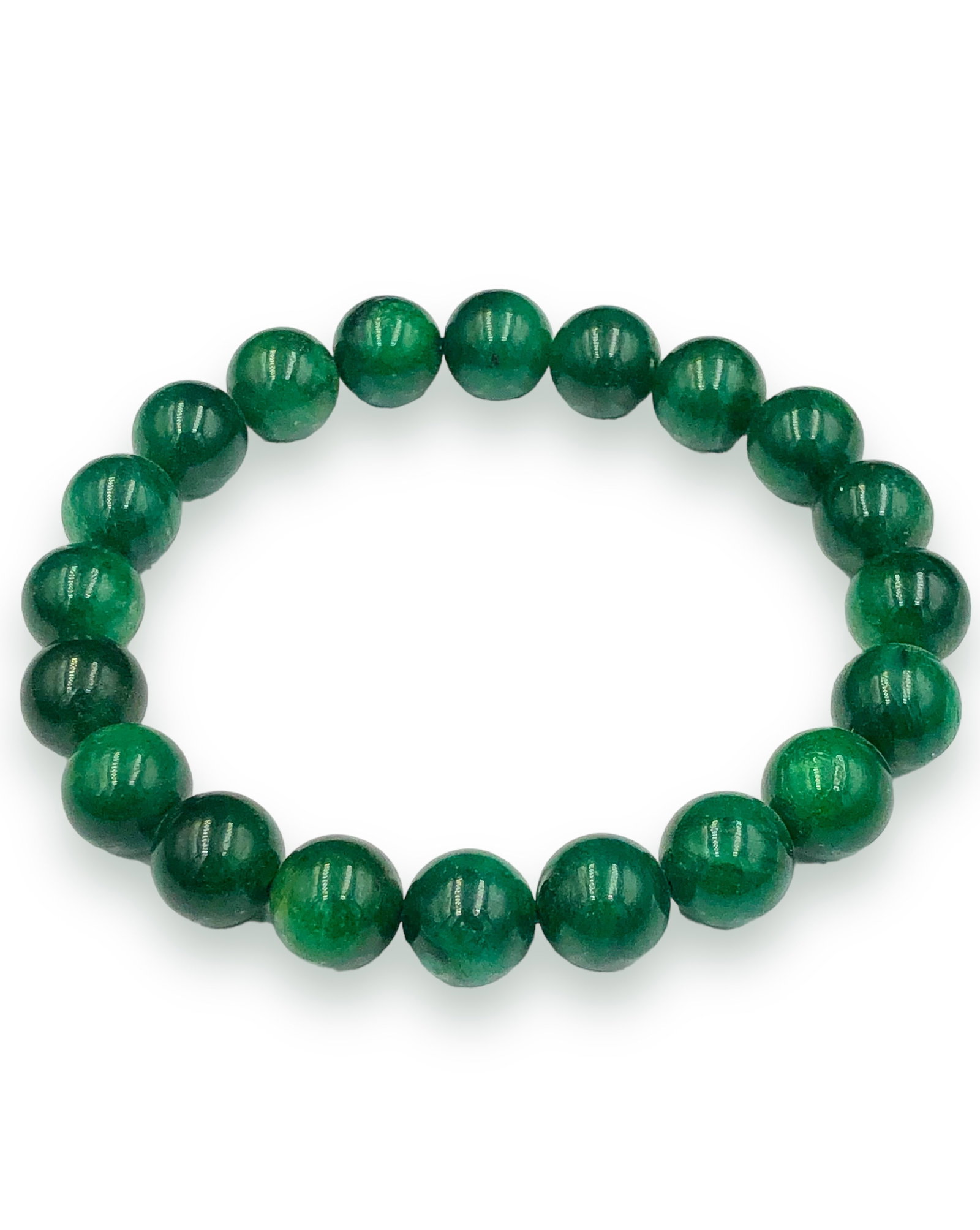 Natural Green Nephrite Jade Bracelet (1 of 2)
