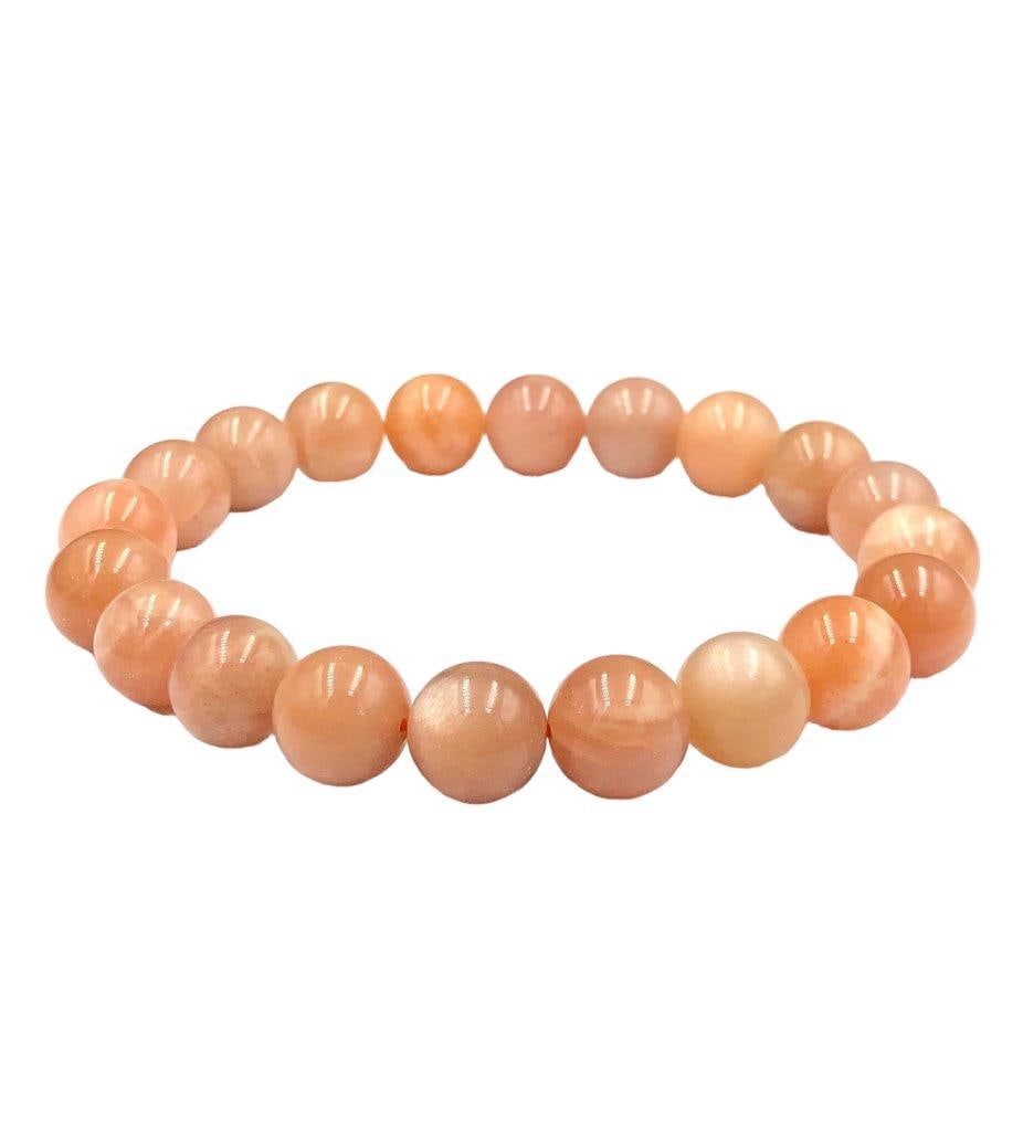 Honey Calcite Beaded Bracelet: Honey Calcite Beaded Bracelet Shipping: 