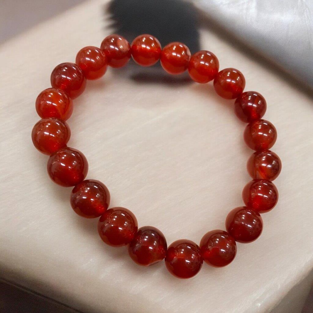 High Quality Honey Calcite Stretchy Bracelet (1 of 2)