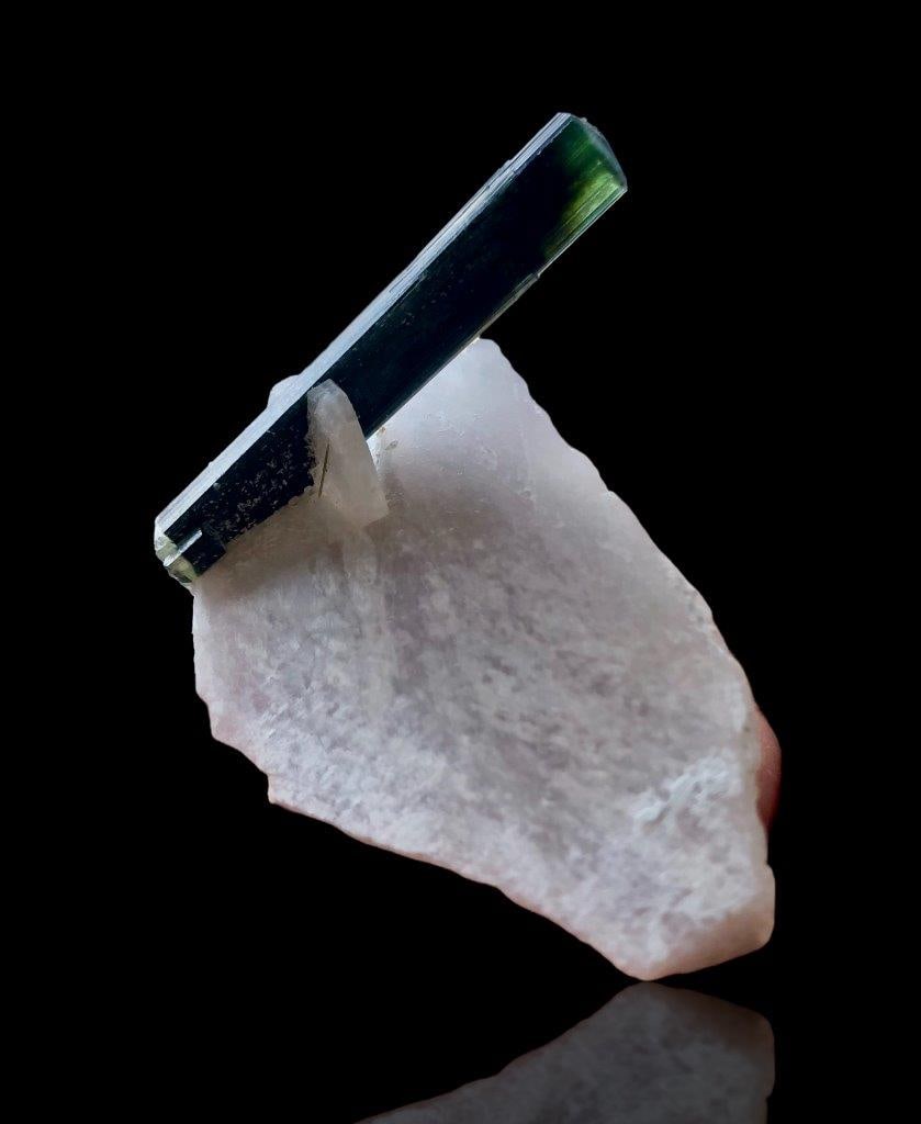 Tourmaline With Feldspar from Stak Nala, - 51.43 Grams - 68X64X45 mm: Tourmaline With Feldspar from Stak Nala, - 51.43 Grams - 68X64X45 mmShipping Rate: $23.00 .shipping rates are determined by Parcel weight and destination.Combined shipping: We offer combine shipping o