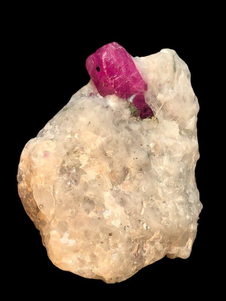 Standing Ruby Crystal Terminated on matrix - 30.78 Grams - 40X38X21 mm: Standing Ruby Crystal Terminated on matrix - 30.78 Grams - 40X38X21 mmShipping Rate: $65.00 .shipping rates are determined by Parcel weight and destination.Combined shipping: We offer combine shipping