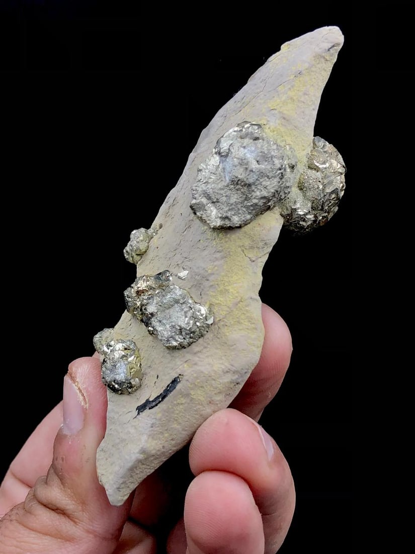 Beautiful Pyrite Crystals Cluster On Matirx (1 of 1)