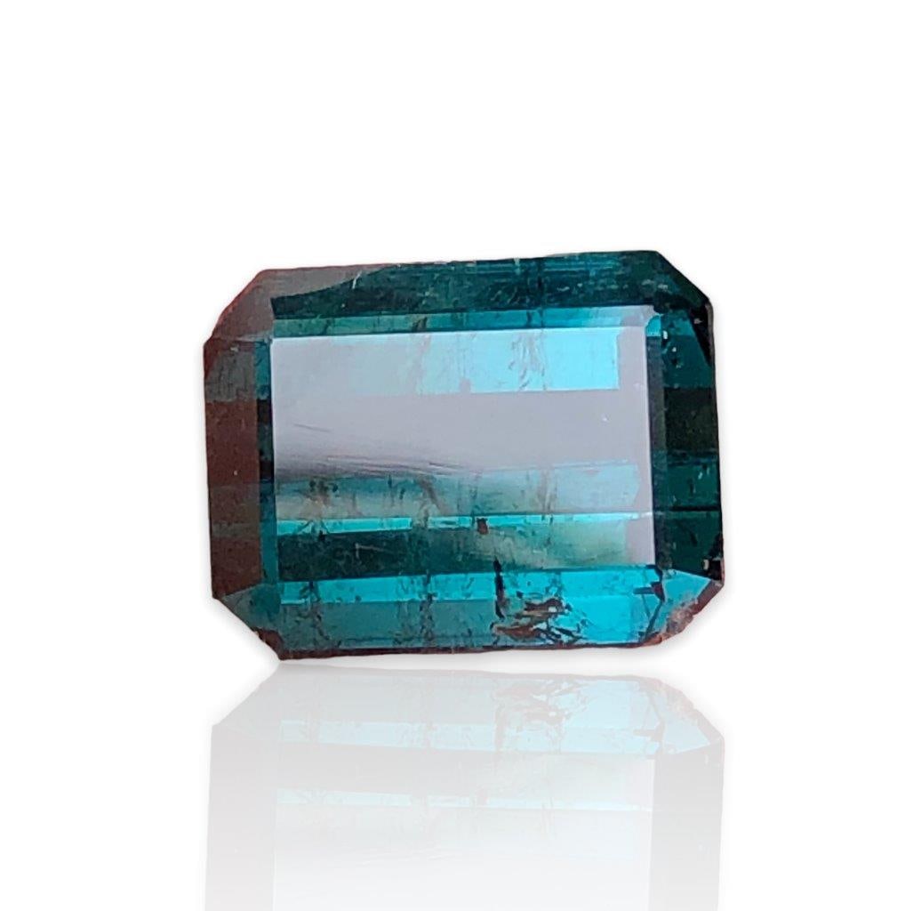 15.60 Carats Deep Blue Natural Indicolite Tourmaline - 16X12X9 mm (1 of 4)