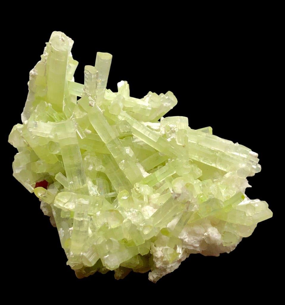 Green Tourmaline crystals Cluster Mineral Specimen - 30 Grams - 51X37X20 mm (1 of 6)