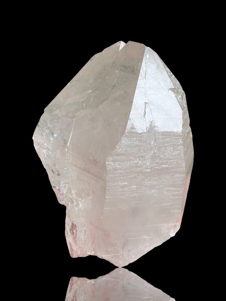 411 Grams Clear Quartz Healing Crystal - 101X80X52 mm (1 of 3)