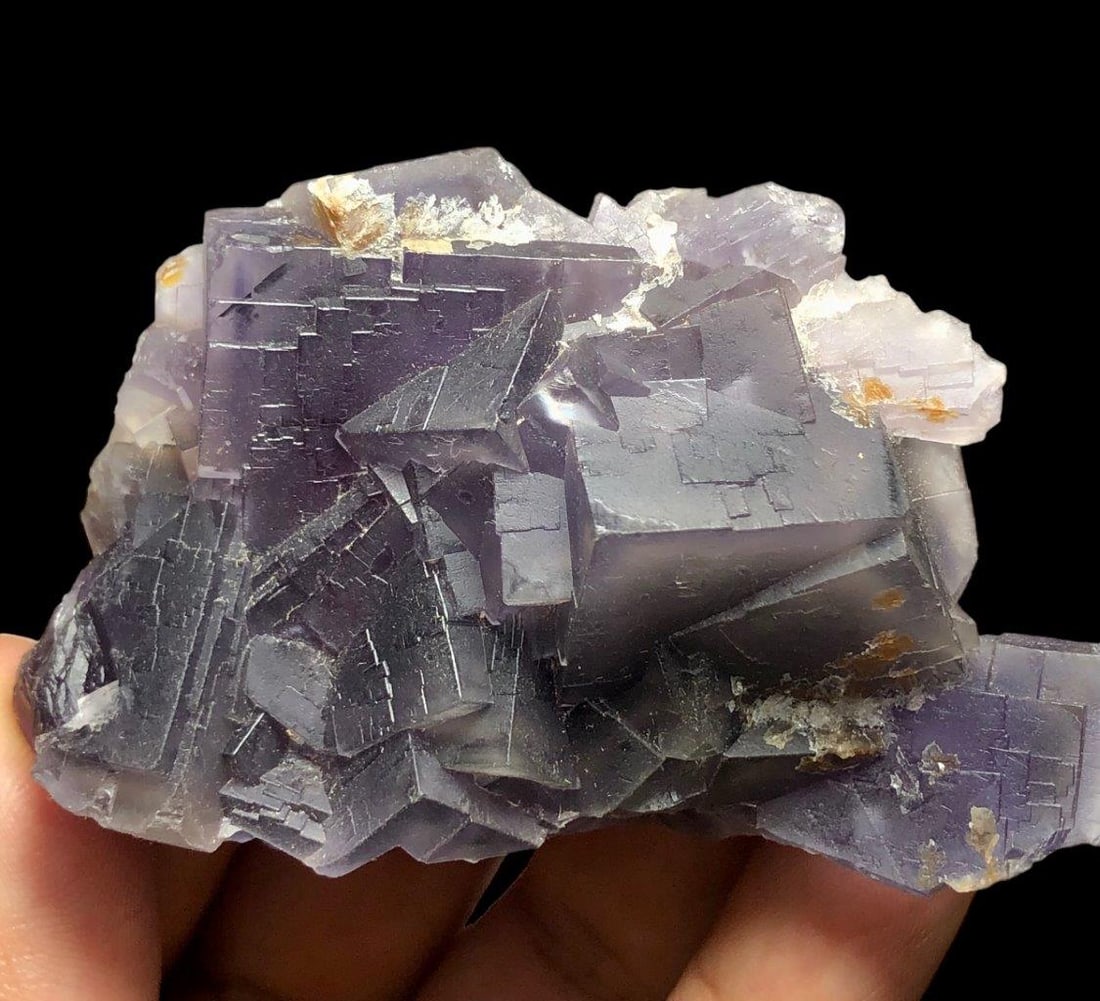 150 Grams Purple Fluorite Specimen From Baluchistan Pakistan (1 of 2)