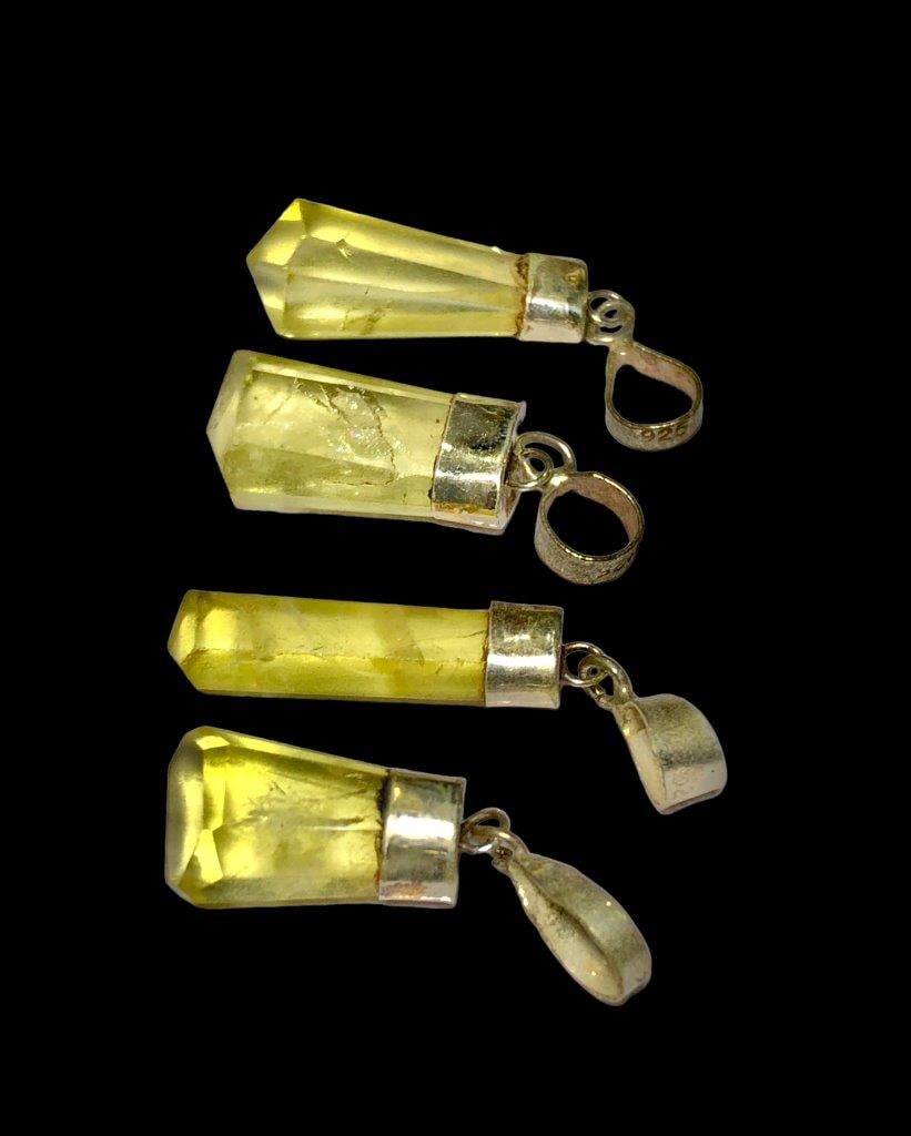 Natural Citrine Quartz Healing Crystal Pendants (1 of 3)