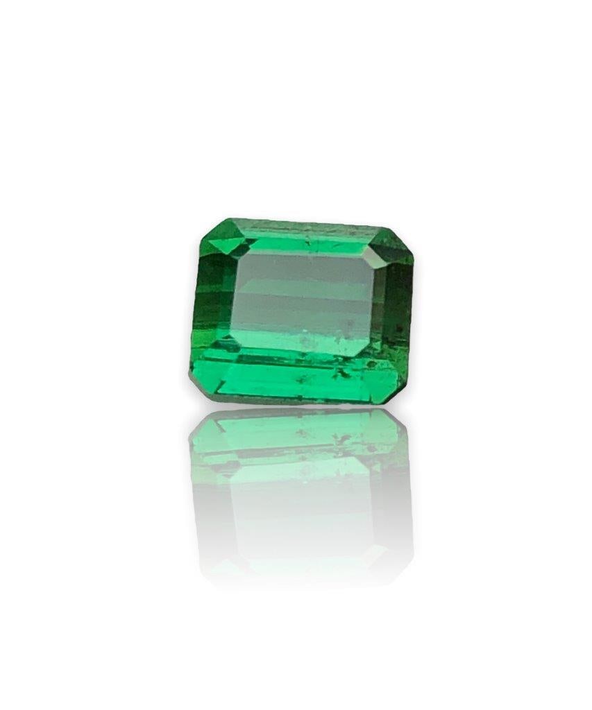 2.40 Carats Green Tourmaline Loose Gemstone - 7X7X5 mm (1 of 4)