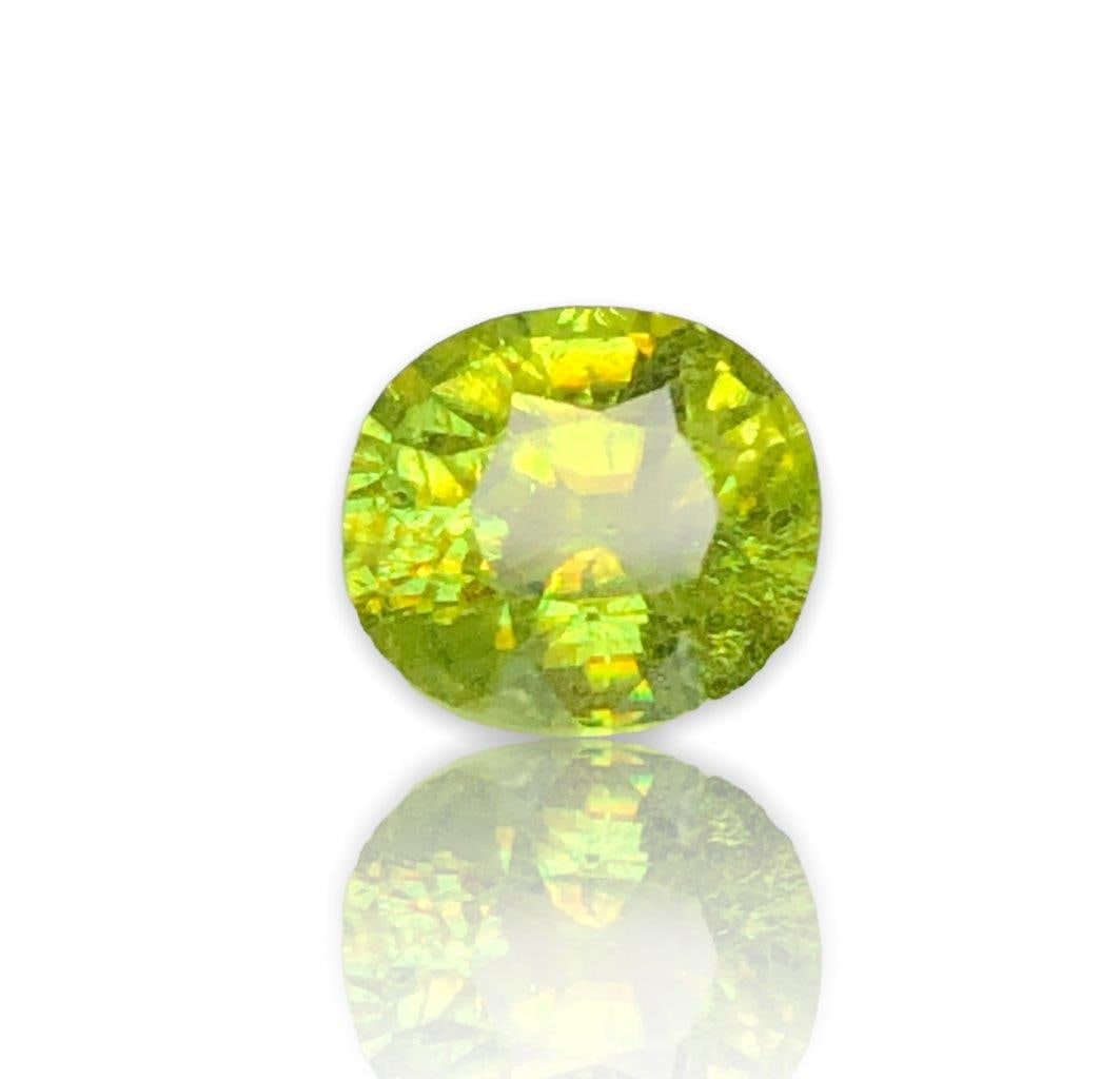 Top Quality Natural Fire Sphene - 3.50 Carats - 9X8X6 mm (1 of 4)