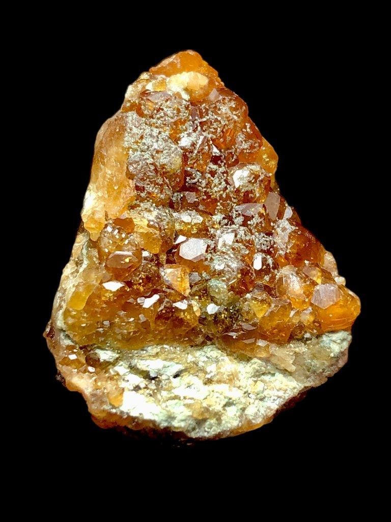 13 Grams Hessonite Garnet Crystals Cluster - 26X20X18 mm (1 of 2)