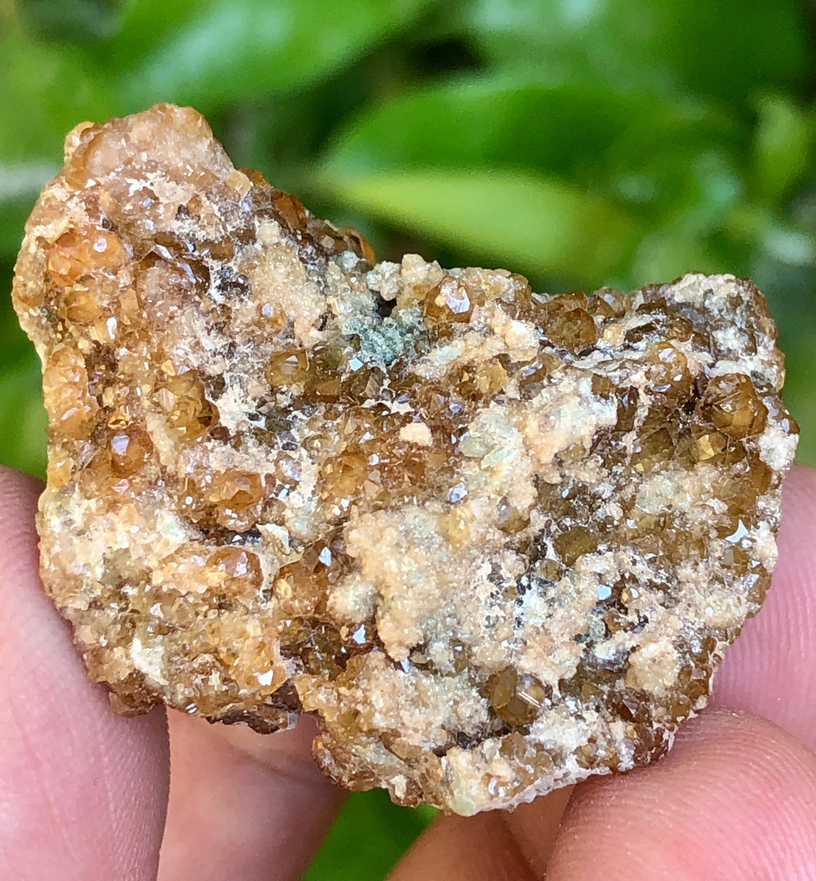 Garnet Crystals Cluster On Matrix - 32.17 Grams - 35X22X15 mm (1 of 4)