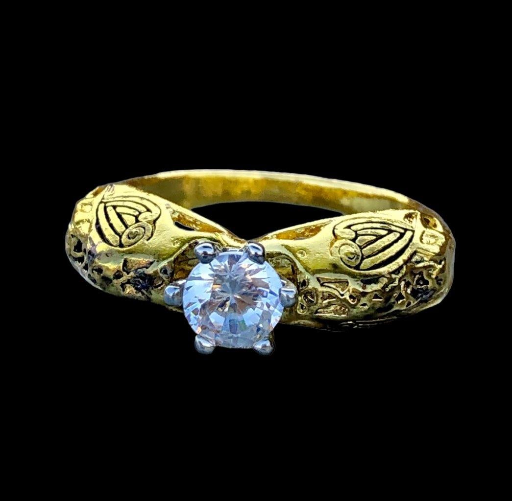 Copper Jewelry, Copper Ring, GUSTAV KLIMT Art Ring (1 of 2)