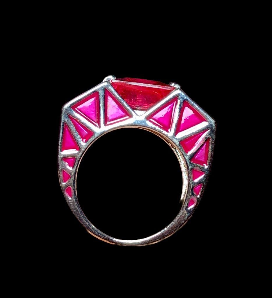 COPPER Ring Handcrafted, Tree of Life Ring, Copper Art Jewelry (1 of 3)