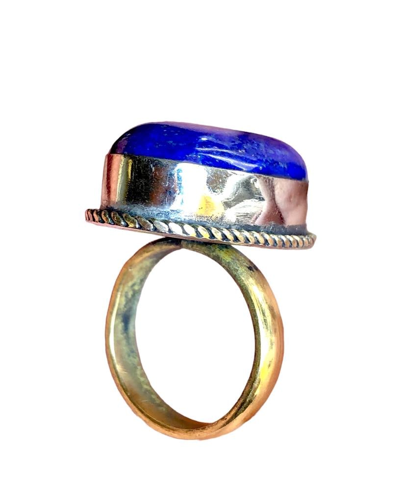 Handmade Lapis Ring - 2