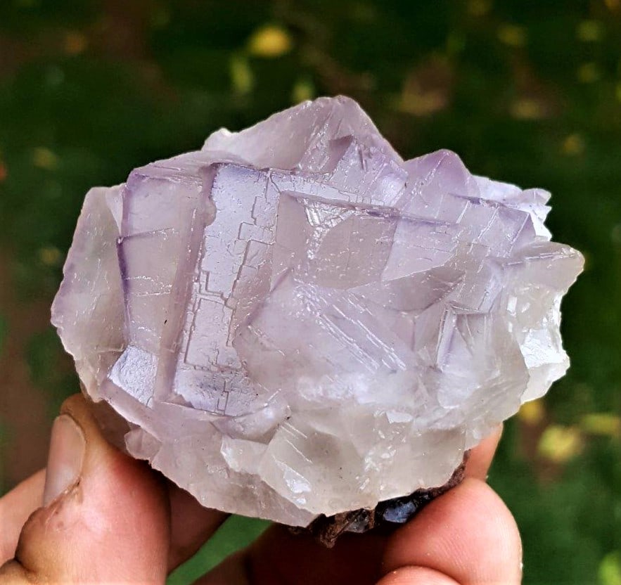 Fluorite Specimen From Qillah Saifullah - 136.2 Grams: Fluorite Specimen From Qillah Saifullah - 136.2 Grams - 58X51X39 mmShipping Rate: $23.00 .shipping rates are determined by Parcel weight and destination.Combined shipping: We offer combine shipping on