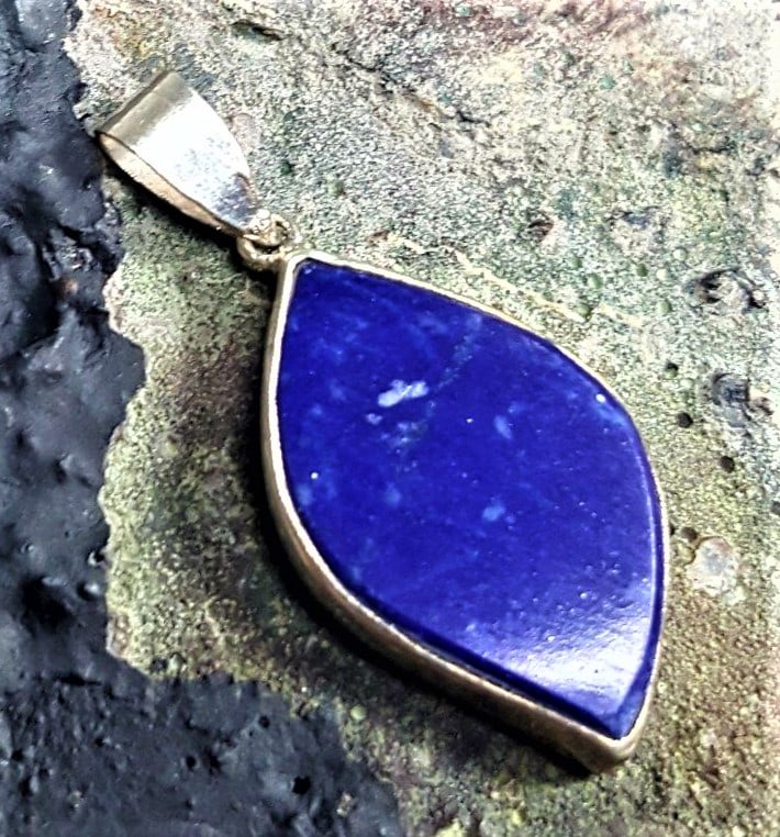 Lapis Egyptian Pendant - Lapis Lazuli (1 of 2)