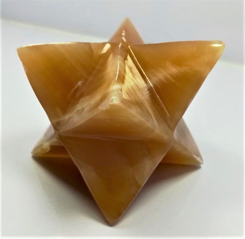 Amazing Honey Star stone - 391.2 Grams (1 of 2)