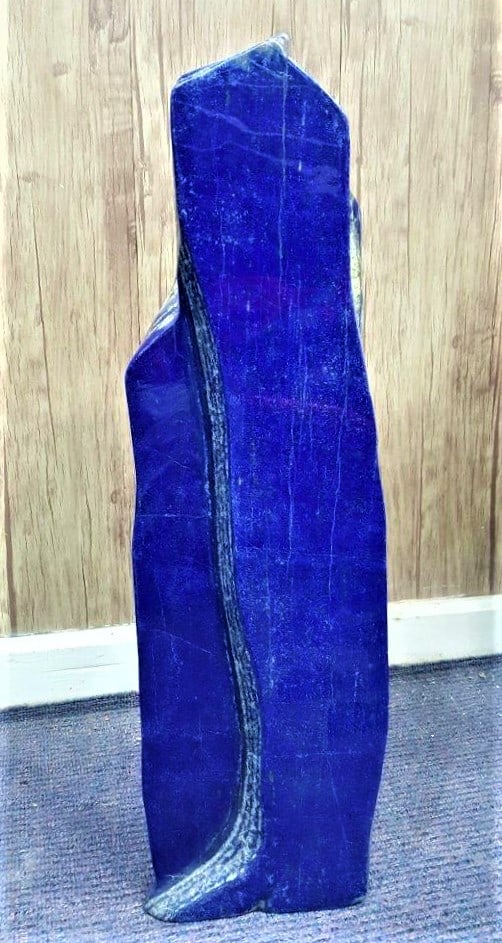 Natural Royal Blue Lapis Lazuli Standing Tumble - 20.6 KG: Natural Royal Blue Lapis Lazuli Standing Tumble - 20.6 KGshipping rates are determined by Parcel weight and destination.Combined shipping: We offer combine shipping on multiple items purchased to redu