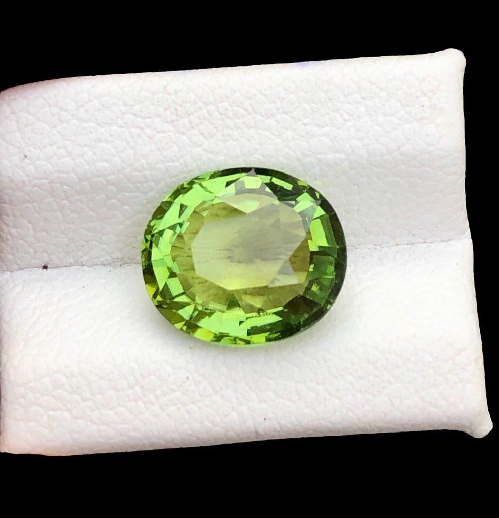 Natural Light Green Tourmaline - 4 Carats - 10X9X6mm (1 of 4)