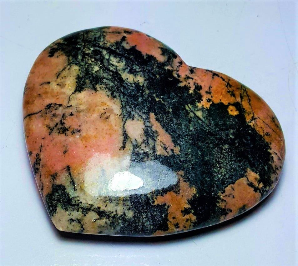 Rhodonite Heart (1 of 3)