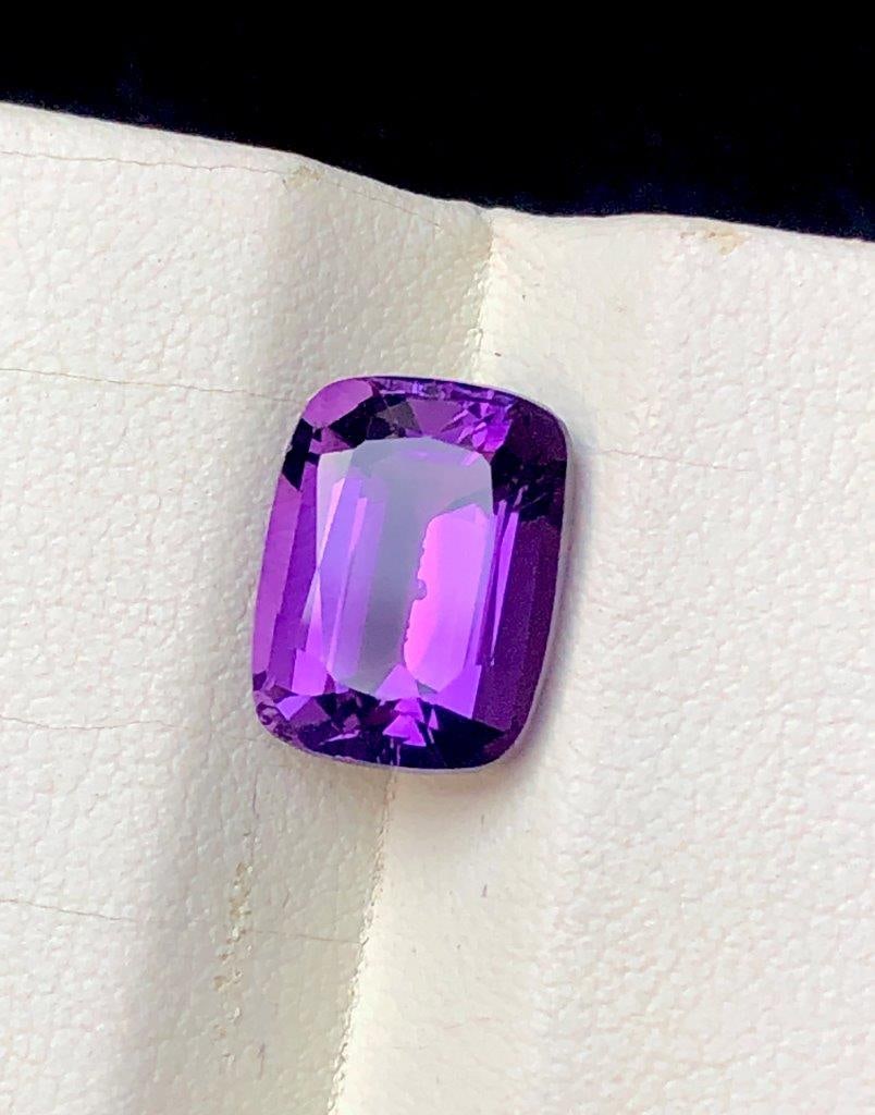 4.9 Cts AAA Purple Amethyst Cut Gemstone – February Birthstone 12x9x8 mm (1 of 5)