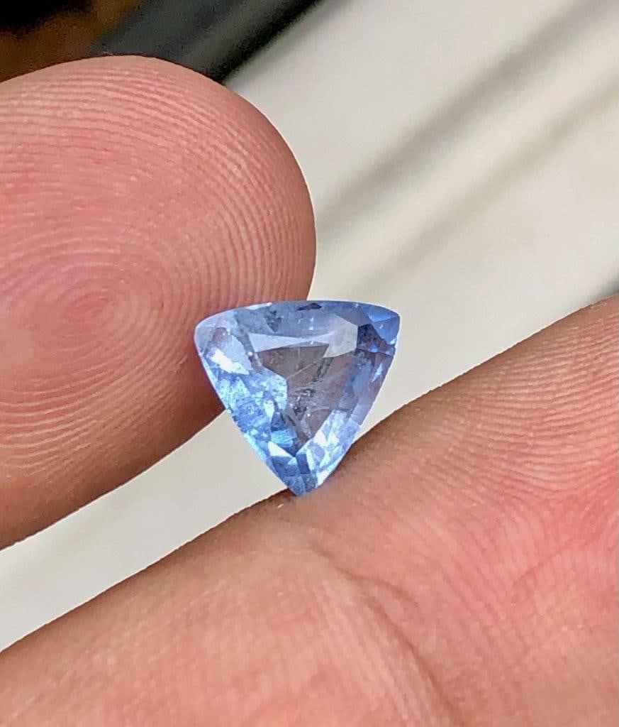 1.45 Carats Natural Ghoshanite Gemstone - 8X8X5 mm: 1.45 Carats Natural Ghoshanite Gemstone - 8X8X5 mm Shipping:
