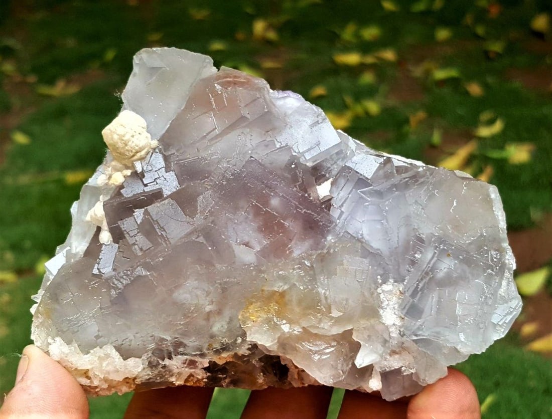 FLUORITE SPECIMEN WITH PHANTOM - 455.5 Grams - 2