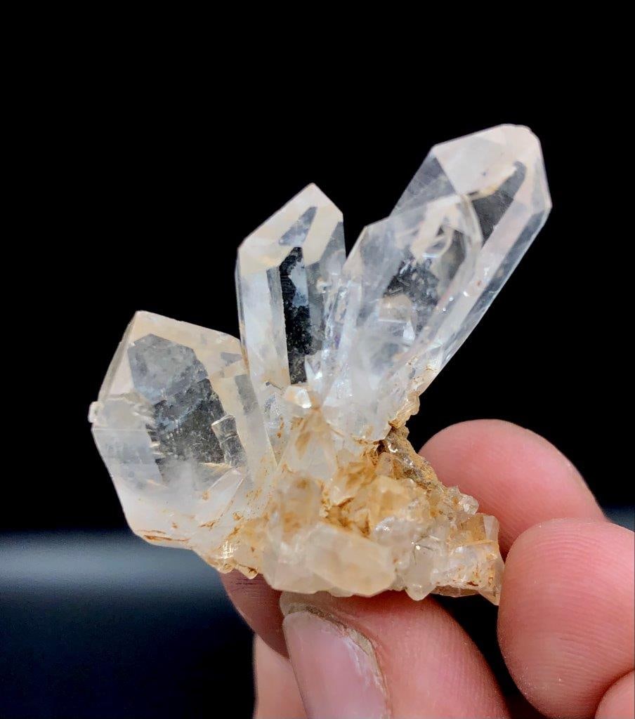 Quartz Mineral Crystals Cluster - 2